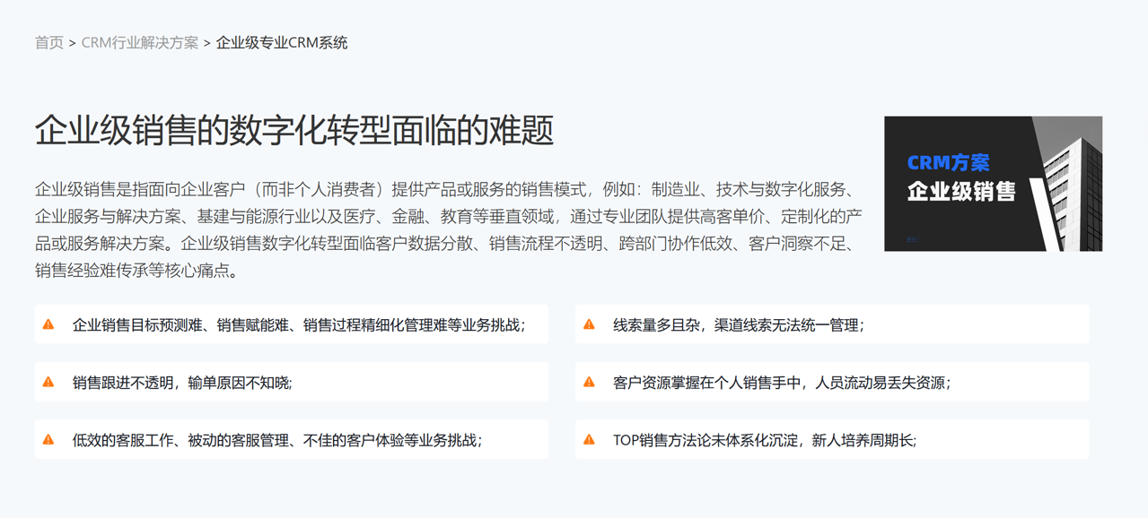 企業級銷售的數字化轉型